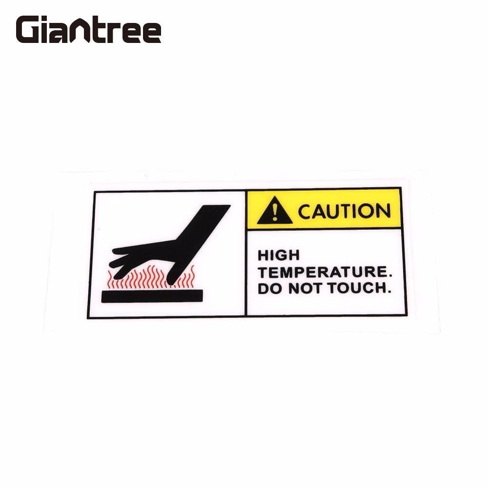 Giantree ̵  Hot ǥ  Temprature    ƼĿ ̺     70x50m/Giantree Fade proof Hot Surface High Temprature Warning Security Safety St